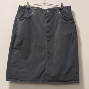 Just My Size jean skirt